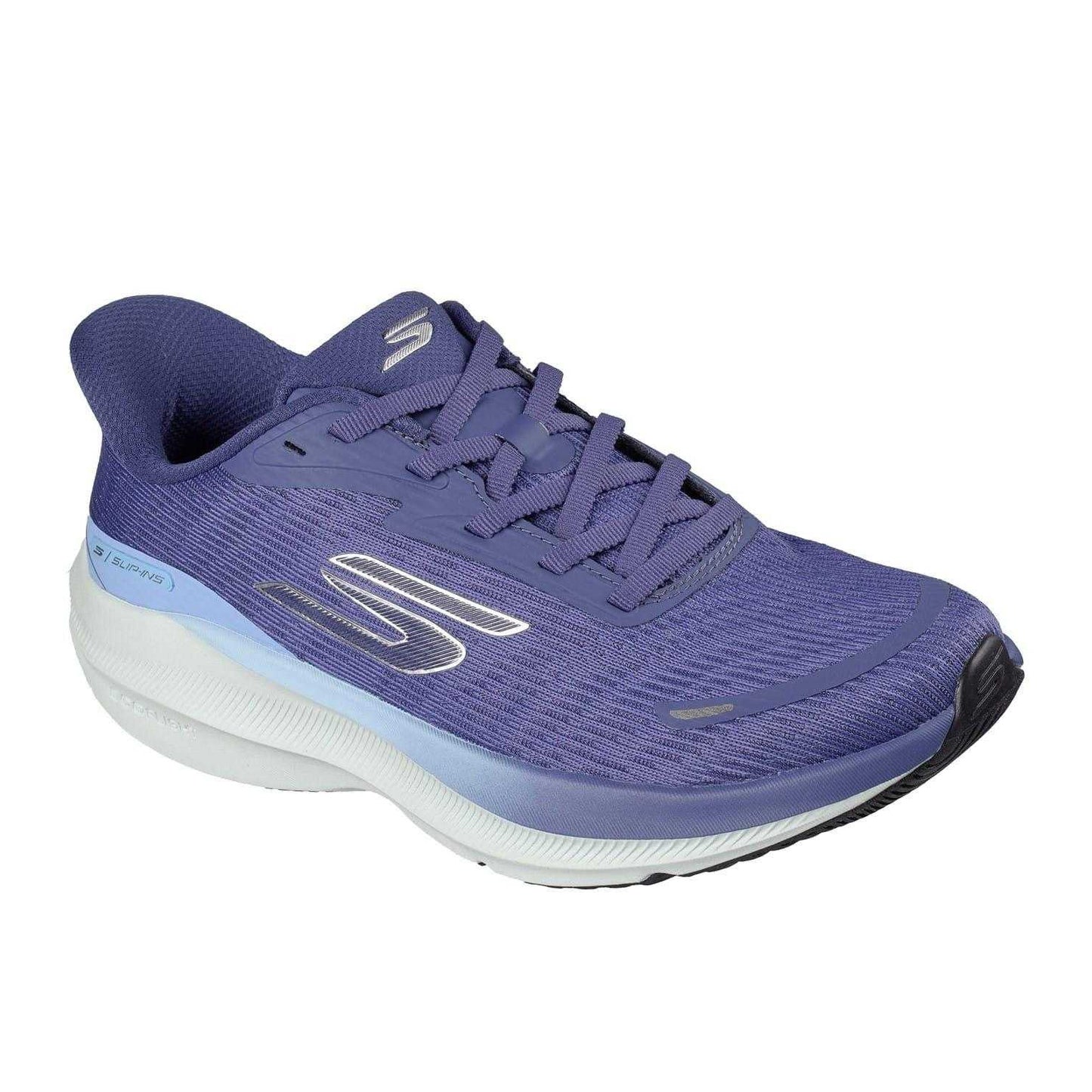 Purple - Front - Skechers Womens-Ladies Aero Pulse Slip-In Running Trainers