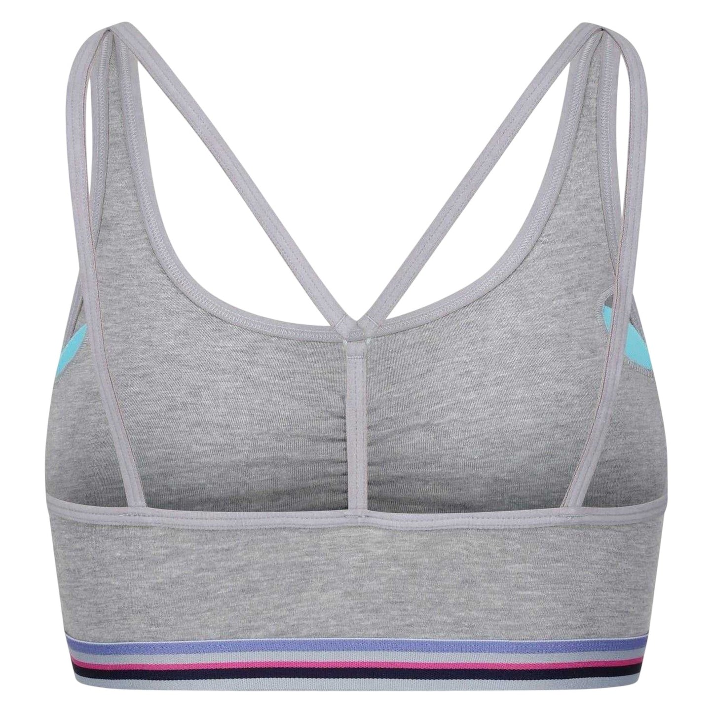 Grey Marl Marl - Back - Reebok Womens-Ladies Jackie Sports Bra
