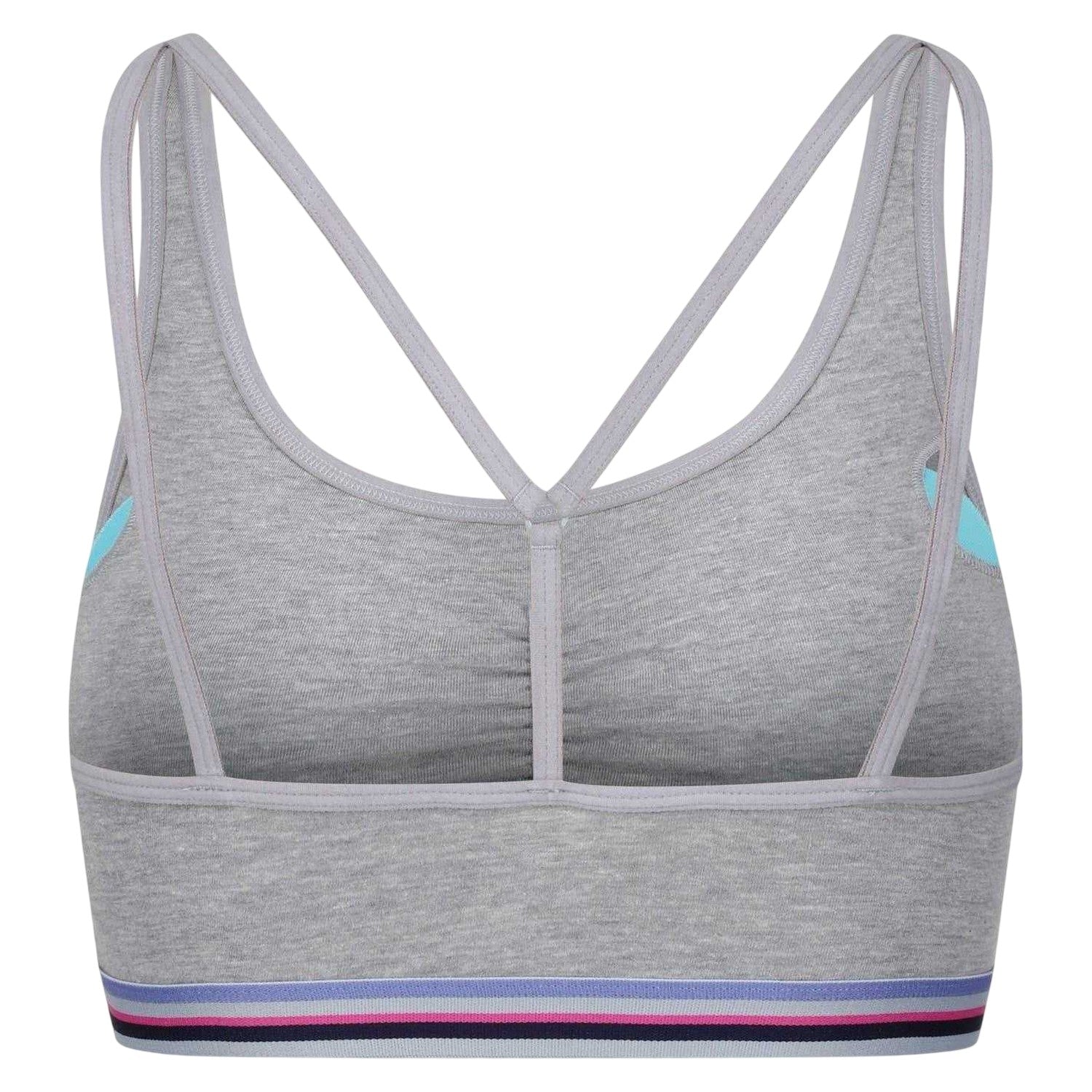 Grey Marl Marl - Back - Reebok Womens-Ladies Jackie Sports Bra