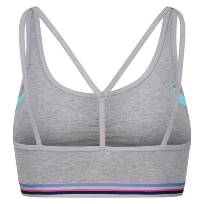 Grey Marl Marl - Back - Reebok Womens-Ladies Jackie Sports Bra
