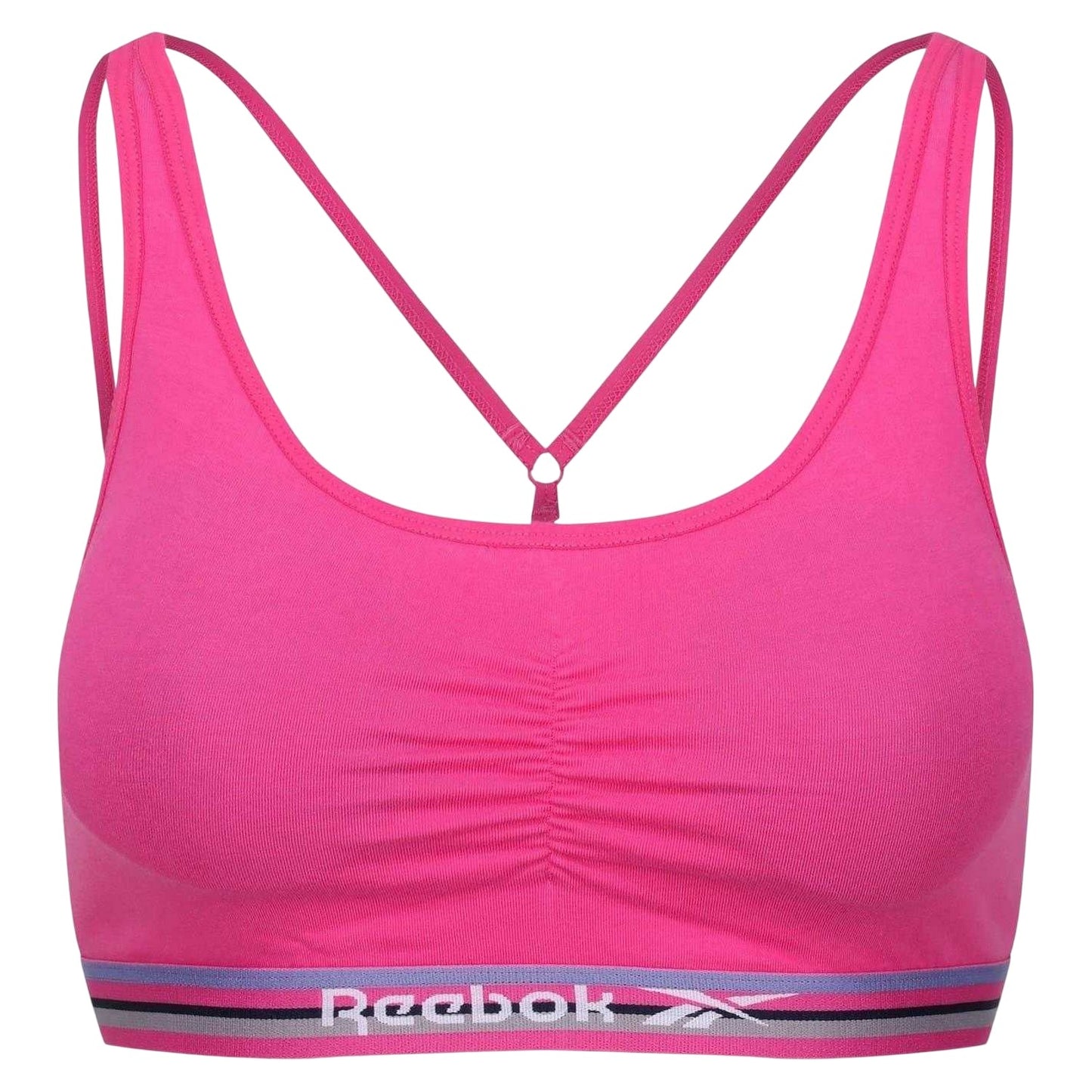 Pink - Front - Reebok Womens-Ladies Jackie Sports Bra