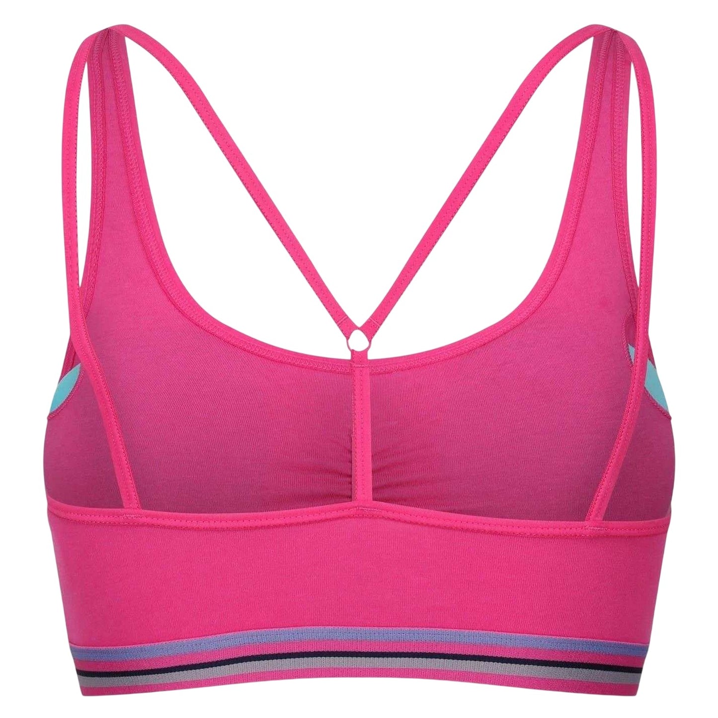 Pink - Back - Reebok Womens-Ladies Jackie Sports Bra