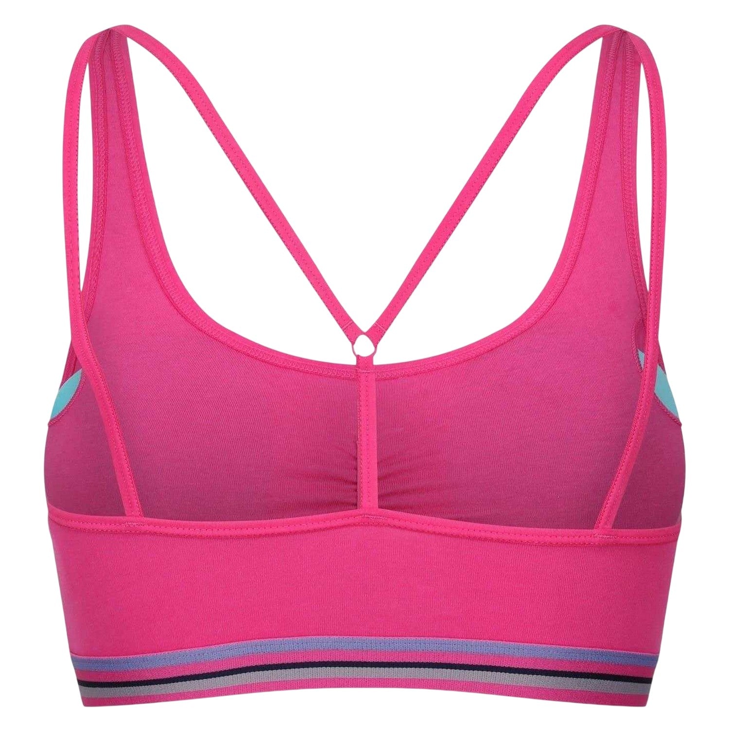 Pink - Back - Reebok Womens-Ladies Jackie Sports Bra