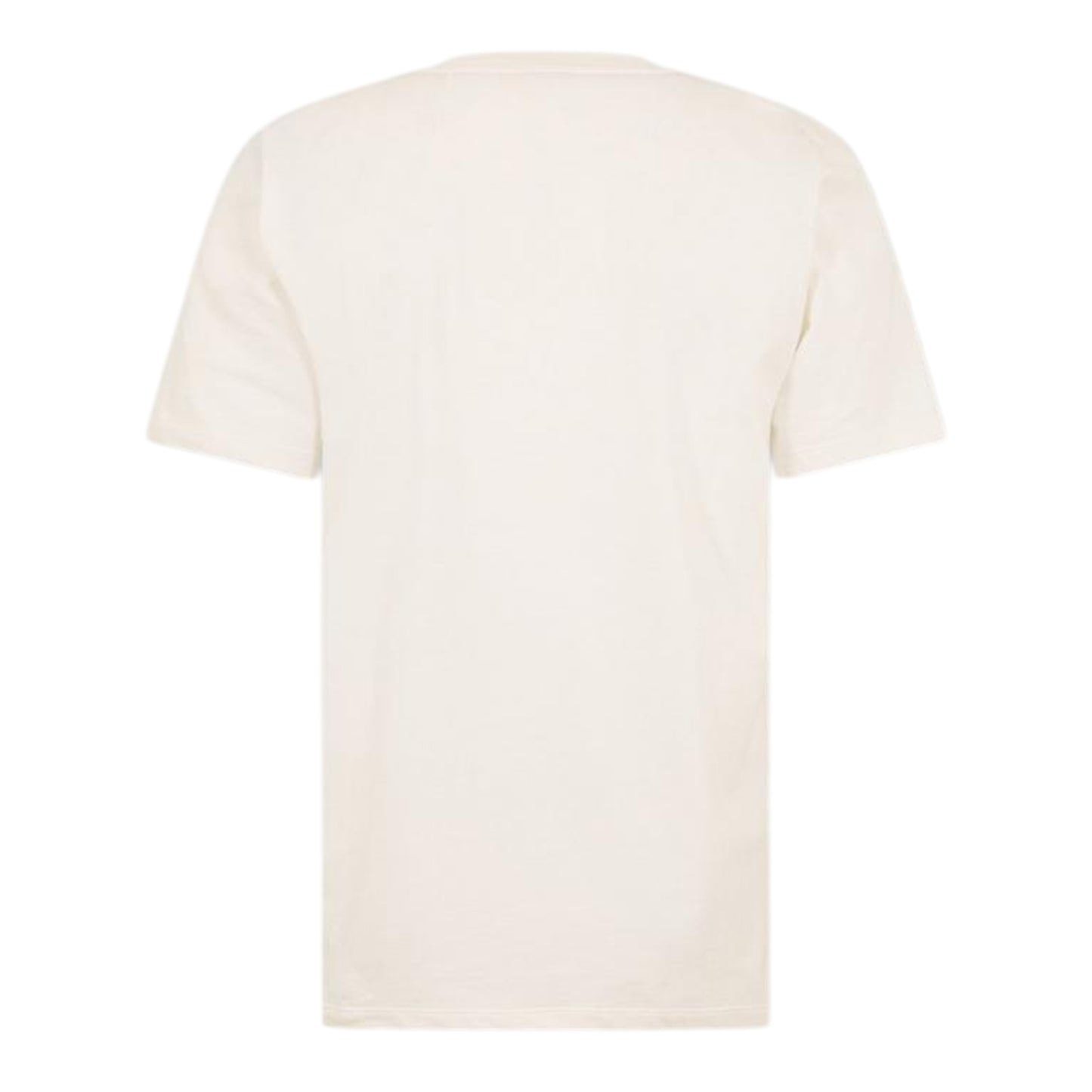 Natural - Back - Hugo Mens Dulivio Contrast Logo T-Shirt