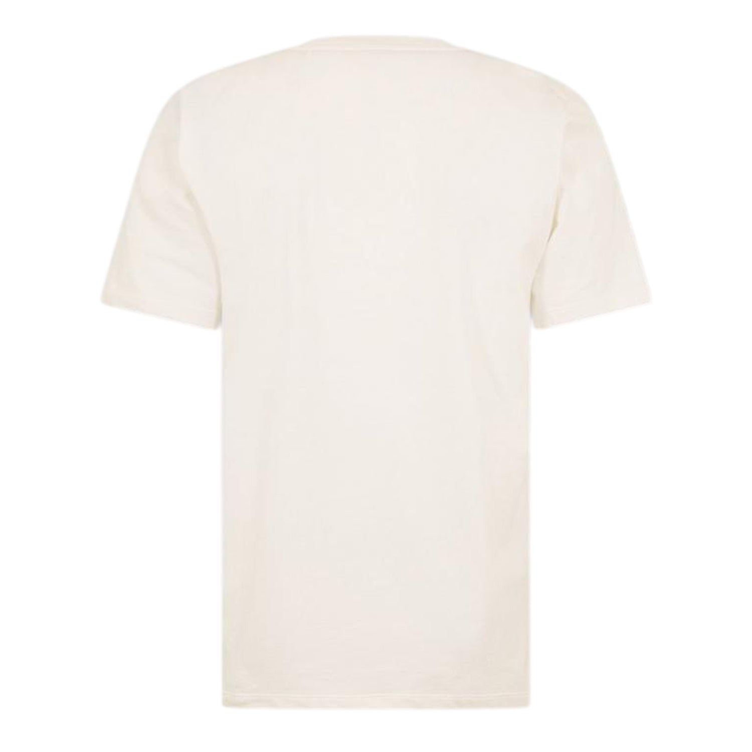 Natural - Back - Hugo Mens Dulivio Contrast Logo T-Shirt