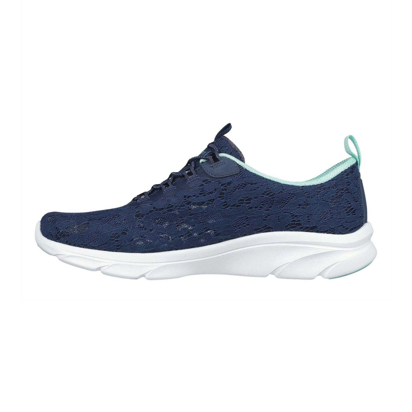 Multicoloured - Back - Skechers Womens-Ladies D´Lux Trainers