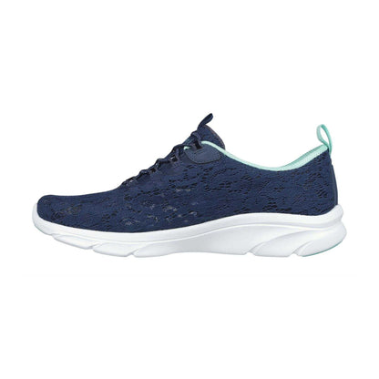Multicoloured - Back - Skechers Womens-Ladies D´Lux Trainers