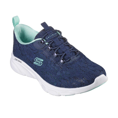 Multicoloured - Side - Skechers Womens-Ladies D´Lux Trainers