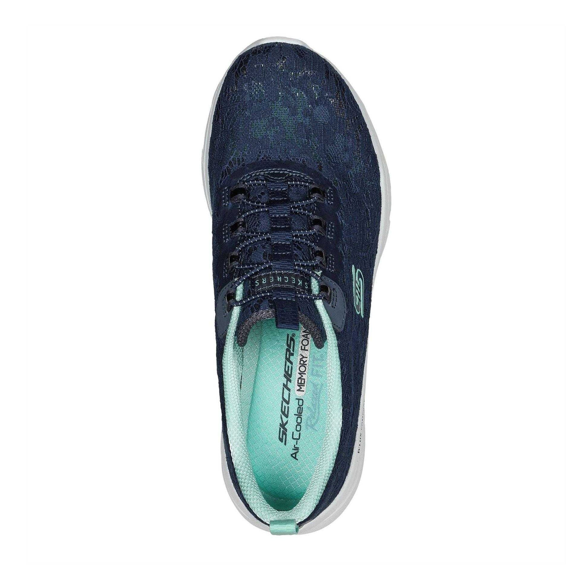 Multicoloured - Lifestyle - Skechers Womens-Ladies D´Lux Trainers