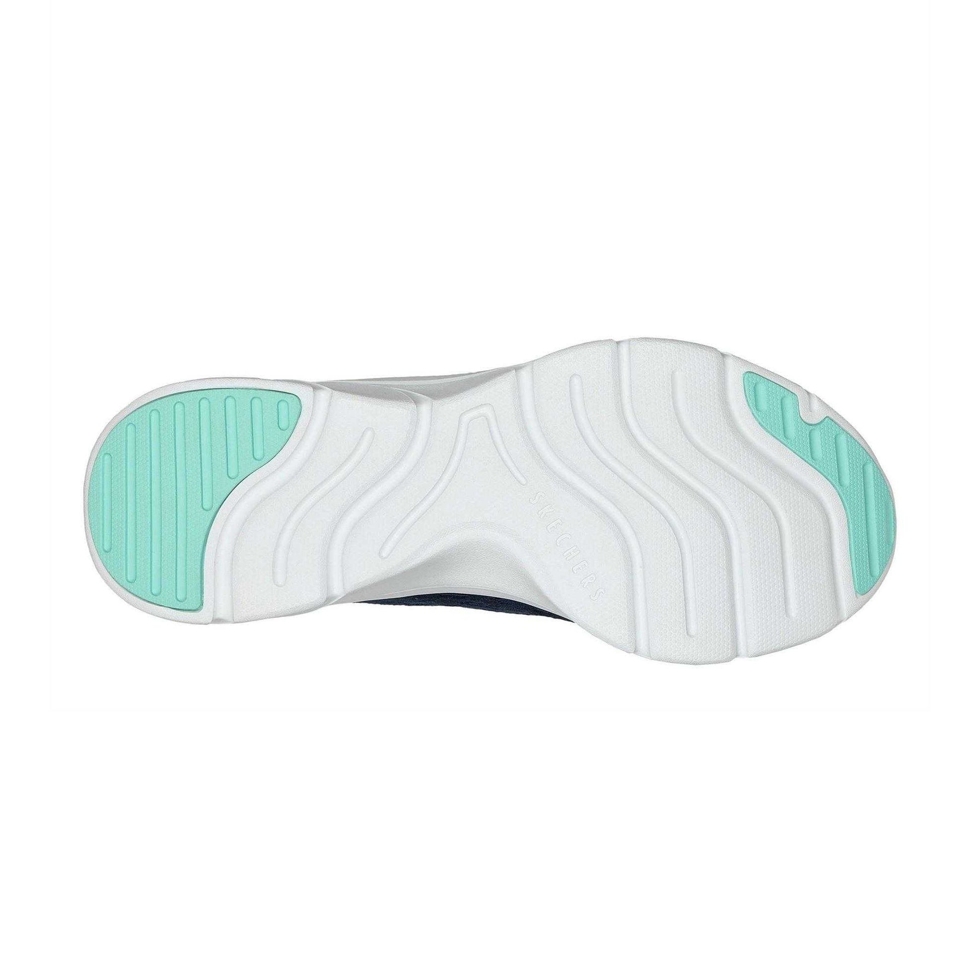 Multicoloured - Pack Shot - Skechers Womens-Ladies D´Lux Trainers