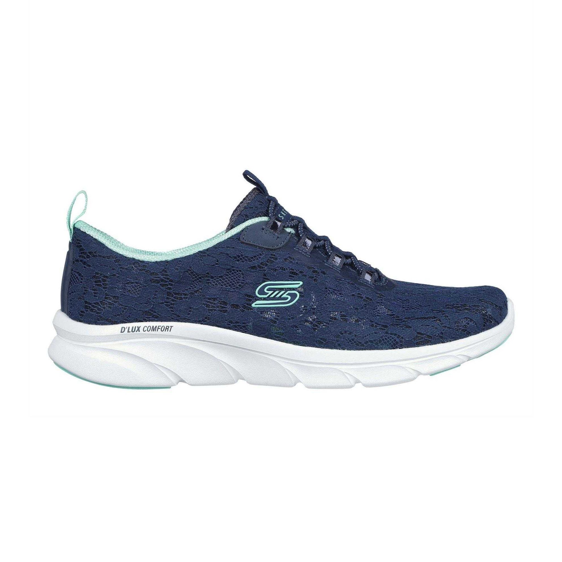 Multicoloured - Front - Skechers Womens-Ladies D´Lux Trainers