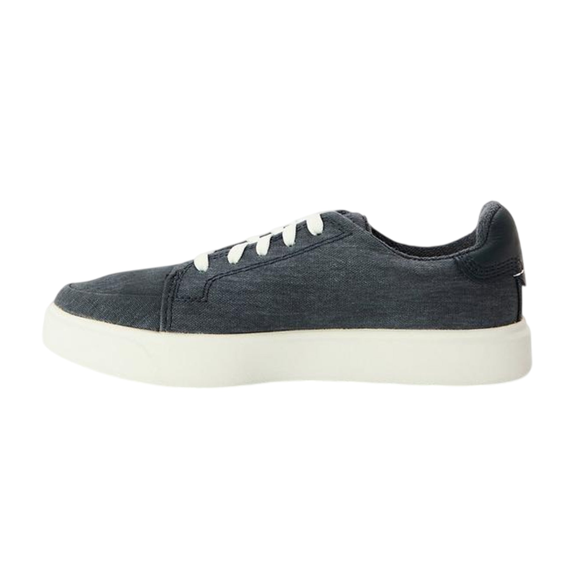 Dark Blue - Back - Timberland Womens-Ladies Emerson Street Canvas Flat Shoes