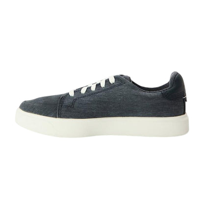 Dark Blue - Back - Timberland Womens-Ladies Emerson Street Canvas Flat Shoes