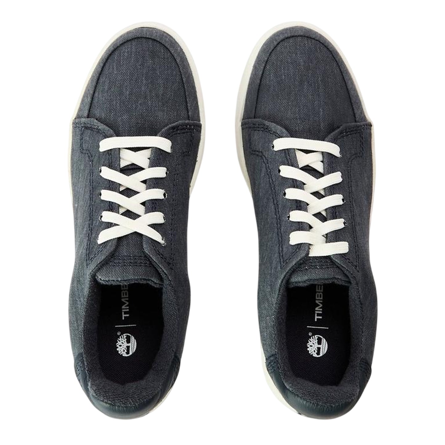 Dark Blue - Side - Timberland Womens-Ladies Emerson Street Canvas Flat Shoes
