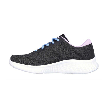 Black-Lavender - Back - Skechers Womens-Ladies Pro Lite Trainers