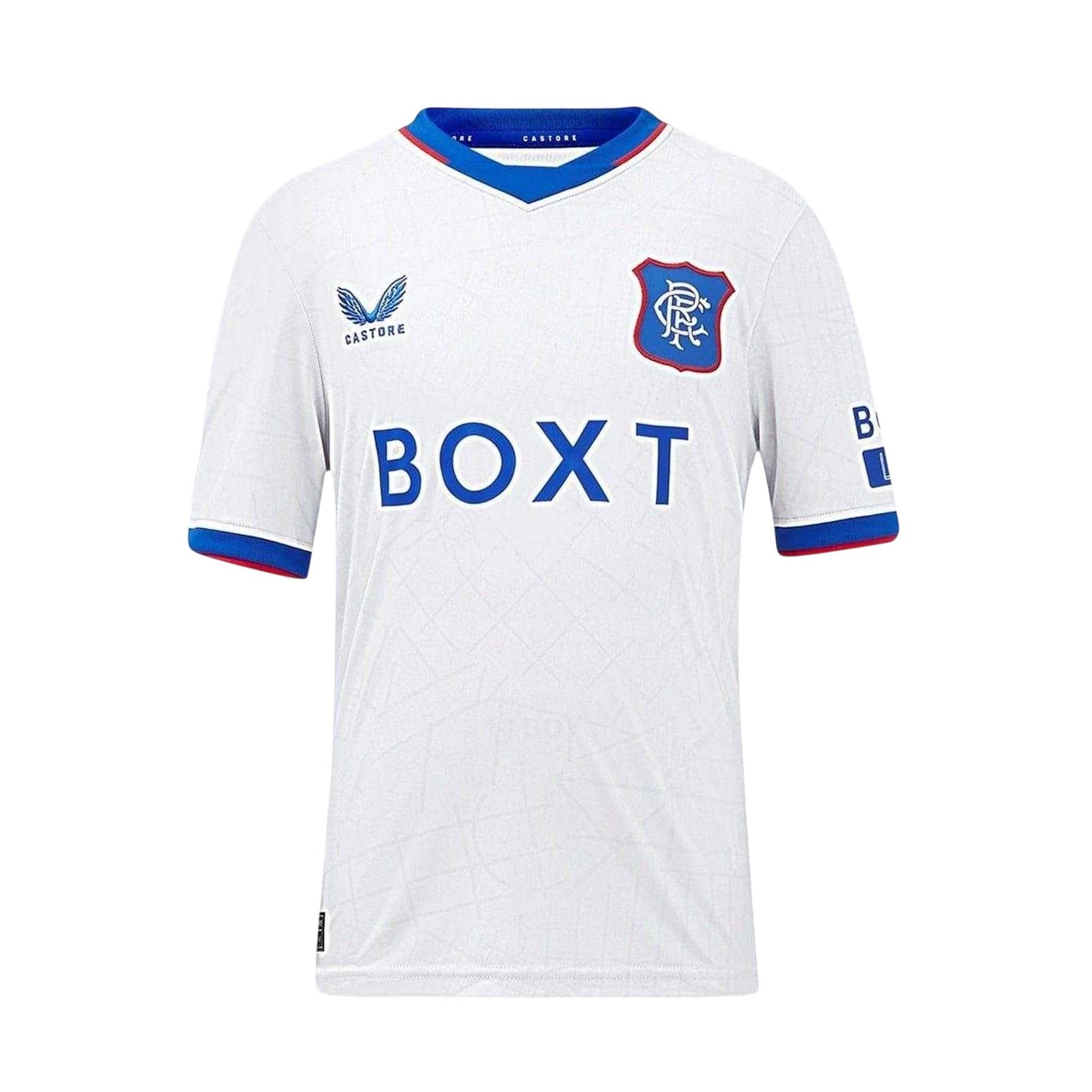 Grey-Blue - Front - Castore Childrens-Kids 2024 2025 Rangers FC Away Jersey