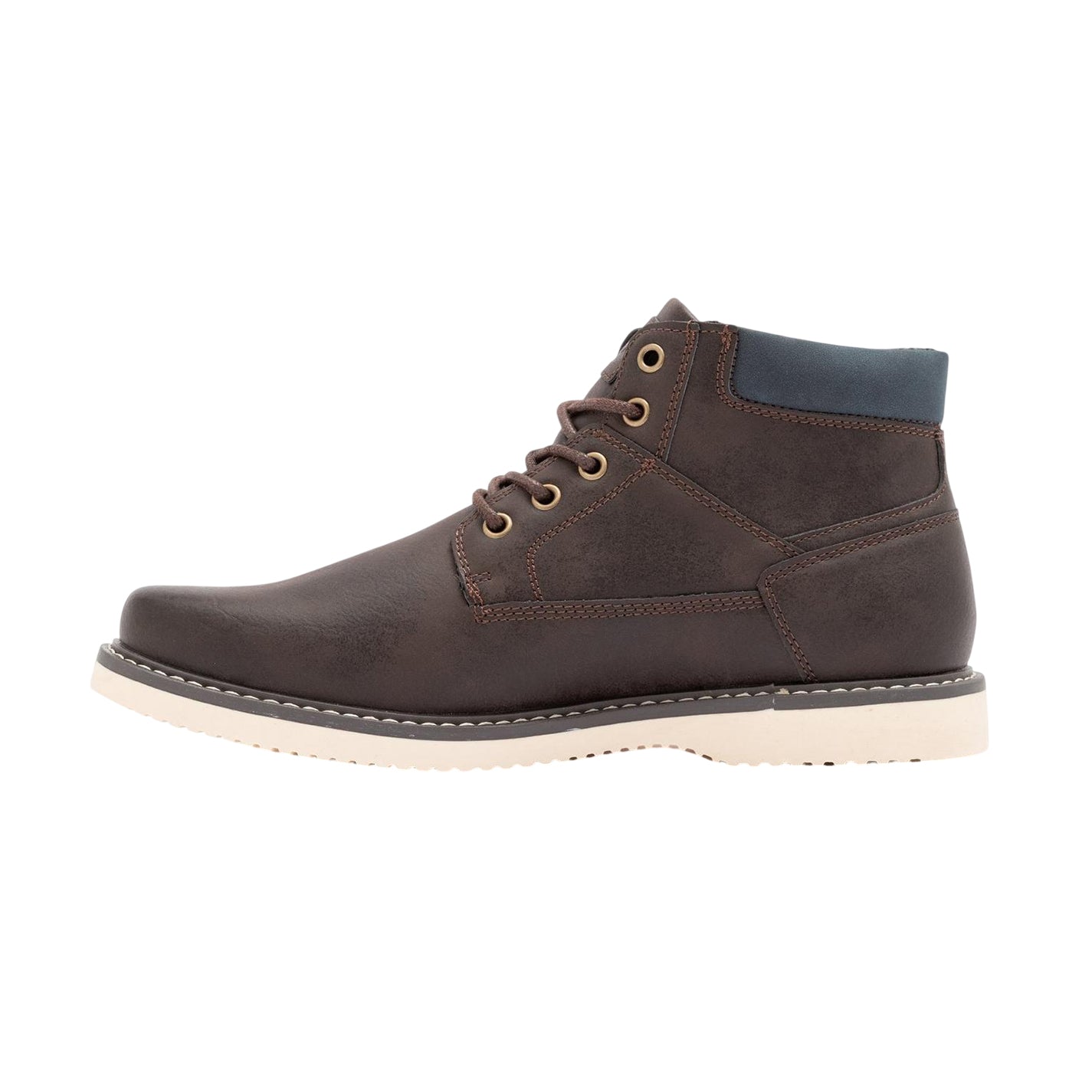 Brown - Side - Nicholas Deakins Mens Dane Hiking Boots