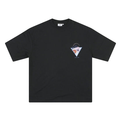 Black - Front - London Mens Morroccan Activity T-Shirt