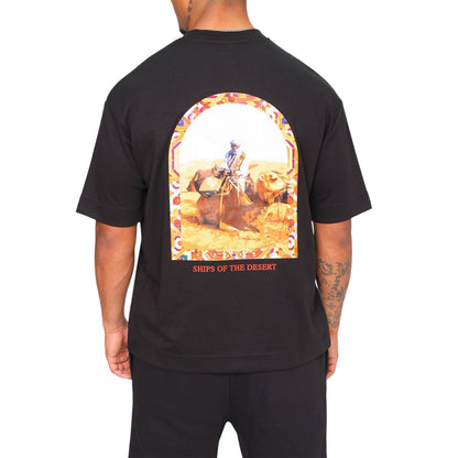 Black - Lifestyle - London Mens Ships Of The Desert T-Shirt