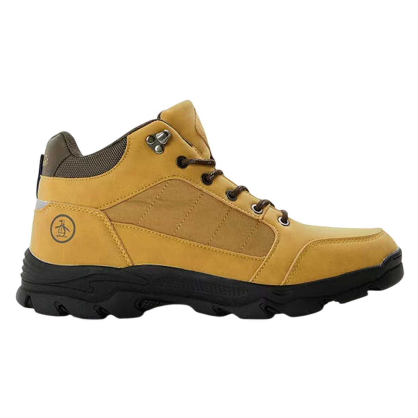 Yellow - Front - Original Penguin Mens Sycamore Trainers