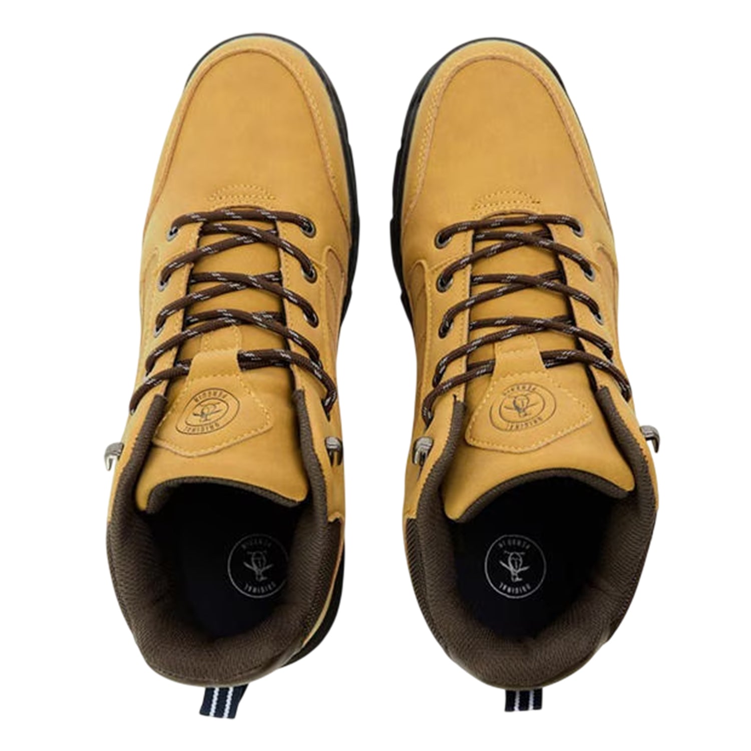 Yellow - Side - Original Penguin Mens Sycamore Trainers