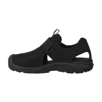 Black - Back - Karrimor Childrens-Kids Ravine Logo Sandals