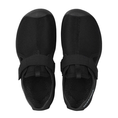 Black - Side - Karrimor Childrens-Kids Ravine Logo Sandals