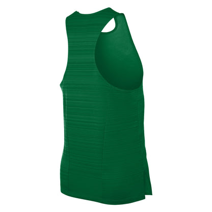 Pine Green - Back - Nike Mens Swoosh Crew Neck Sleeveless Jersey