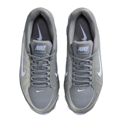 Metallic Silver-Hydro Blue - Side - Nike Womens-Ladies Logo Trainers