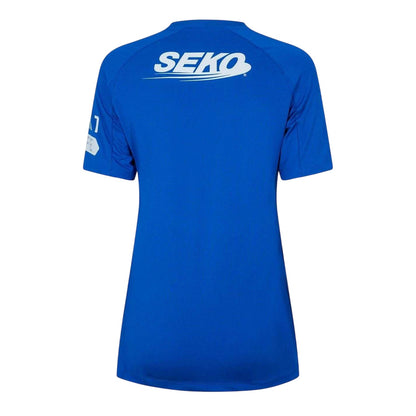Blue - Back - Castore Womens-Ladies Rangers FC Home Shirt