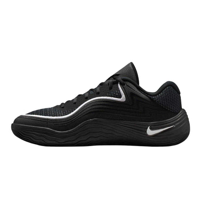 Black-White - Back - Nike Mens Logo Basketball Shoes
