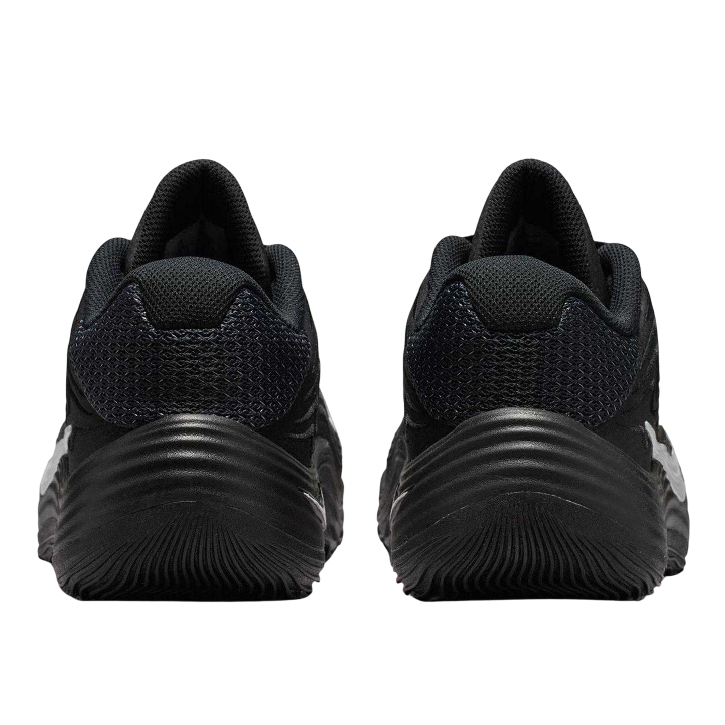Black-White - Side - Nike Mens Logo Basketball Shoes