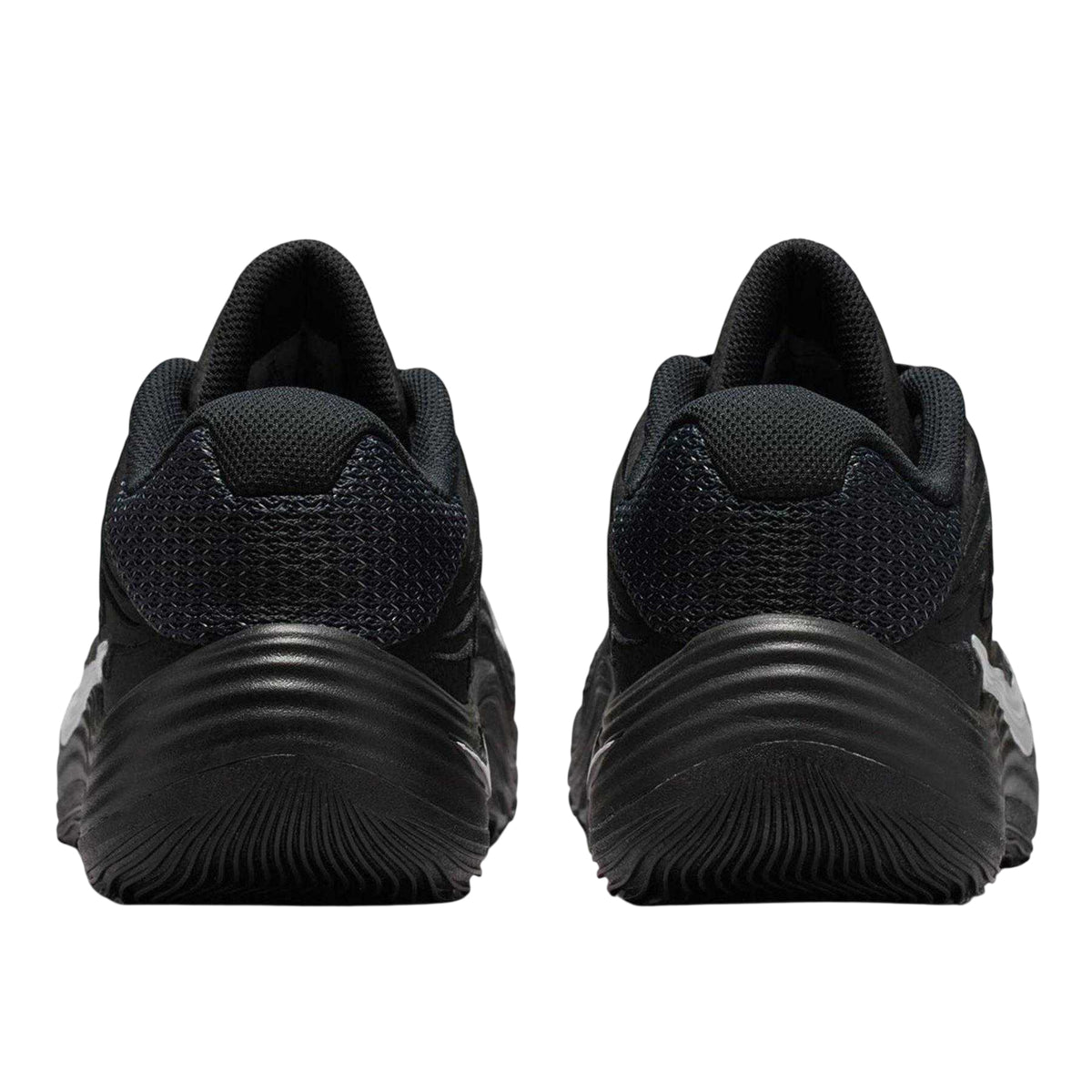 Black-White - Side - Nike Mens Logo Basketball Shoes