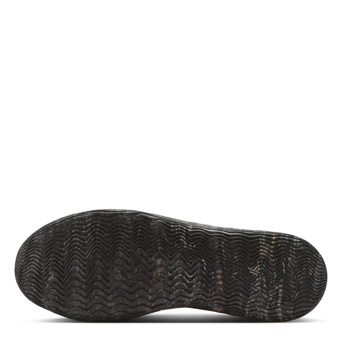 Grey-Sunset - Side - Nike Mens Logo Basketball Shoes