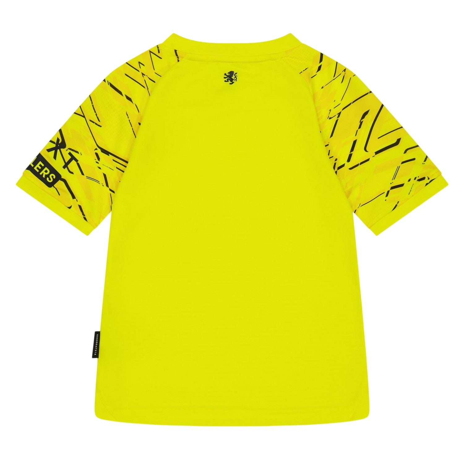 Yellow - Back - Umbro Childrens-Kids 2025-2026 Rangers FC Goalkeeper Jersey