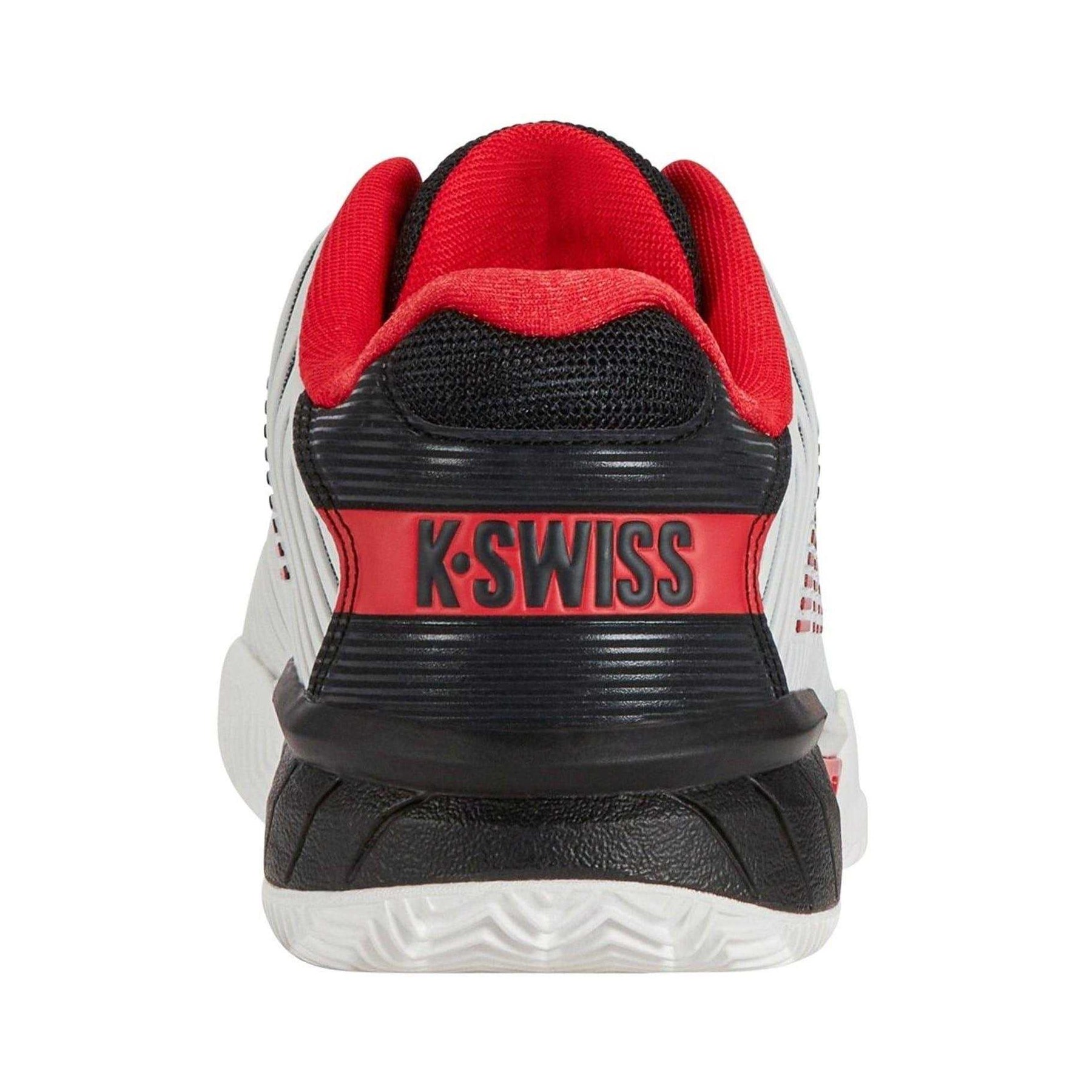 White-Stretch Limo-Red - Back - K-Swiss Mens Hypercourt Express 2 Tennis Shoes