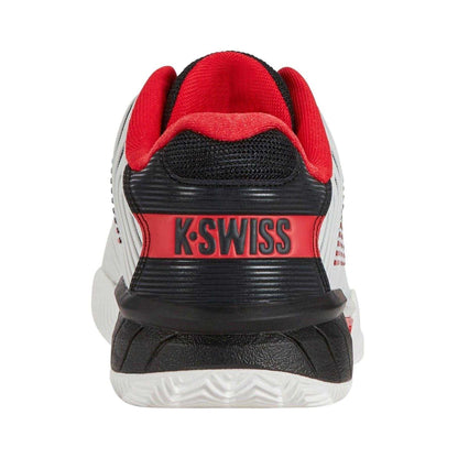White-Stretch Limo-Red - Back - K-Swiss Mens Hypercourt Express 2 Tennis Shoes