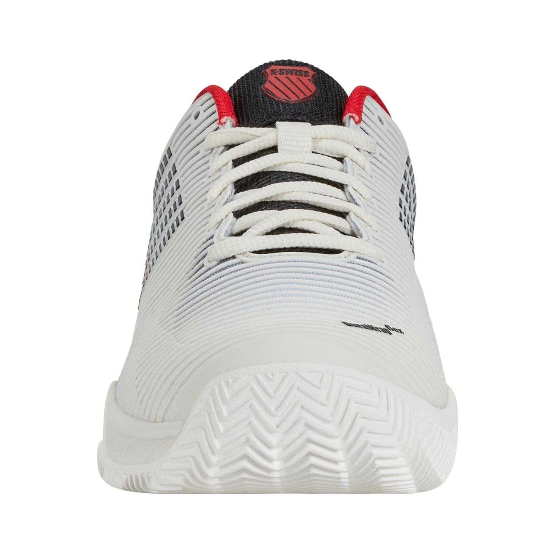 White-Stretch Limo-Red - Lifestyle - K-Swiss Mens Hypercourt Express 2 Tennis Shoes