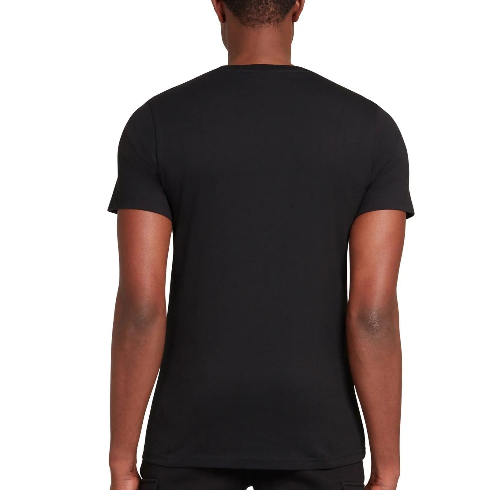 Black - Back - Mallet Mens Box Jasper T-Shirt