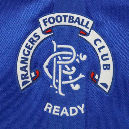 Blue-White - Side - Rangers FC Mens Retro Football Shirt