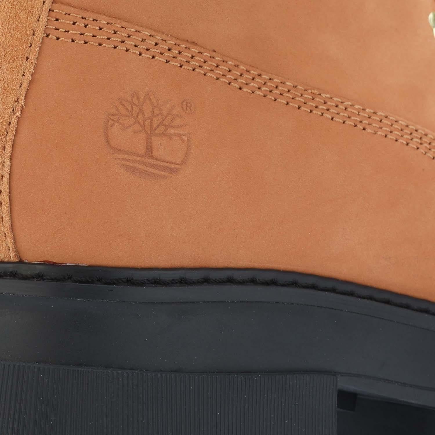 Wheat - Pack Shot - Timberland Womens-Ladies Sky Leather Lace Up Boots