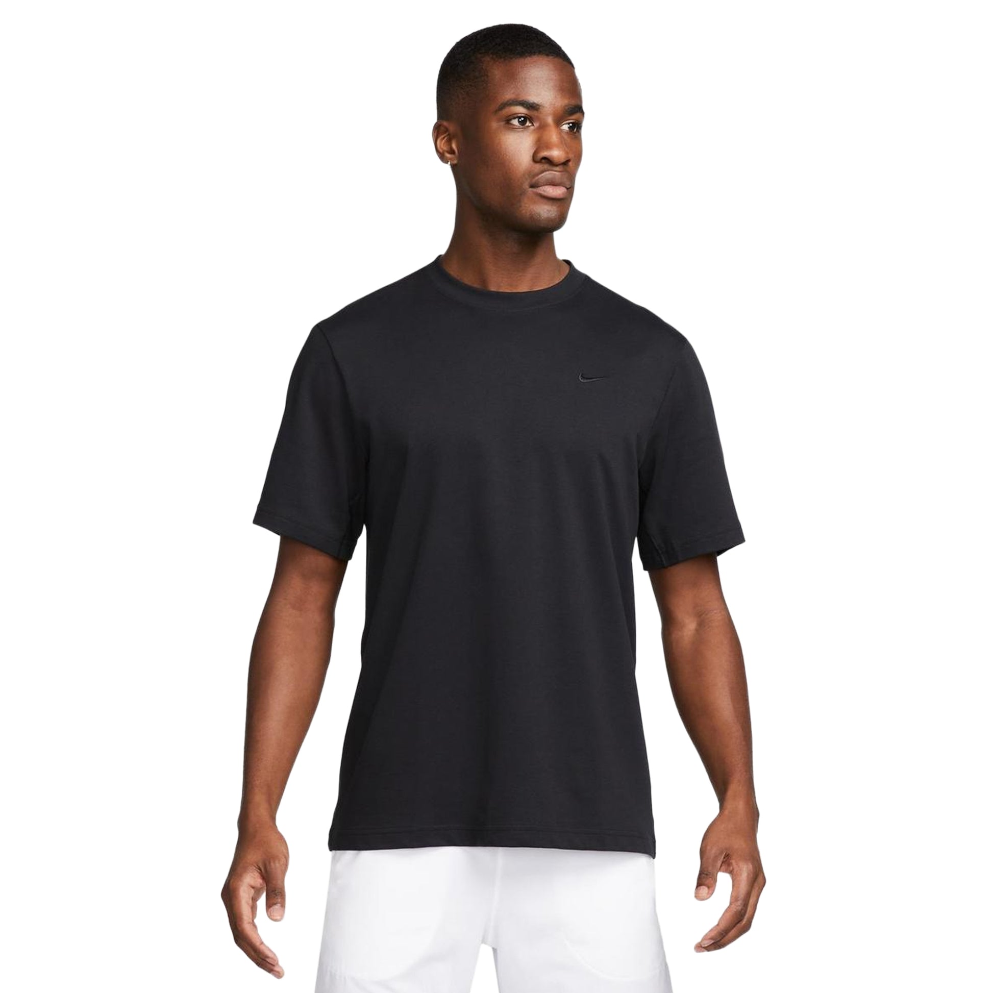 Black - Front - Nike Mens Primary Dri-FIT Training T-Shirt