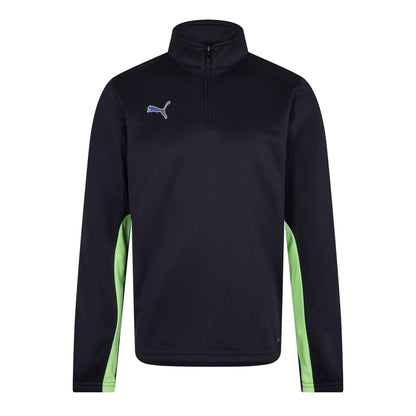 Navy Blue-Apple - Front - Puma Childrens-Kids Finesse Performance Drill Top