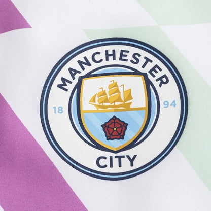 Puma White - Lifestyle - Puma Womens-Ladies Prematch Manchester City FC Jacket