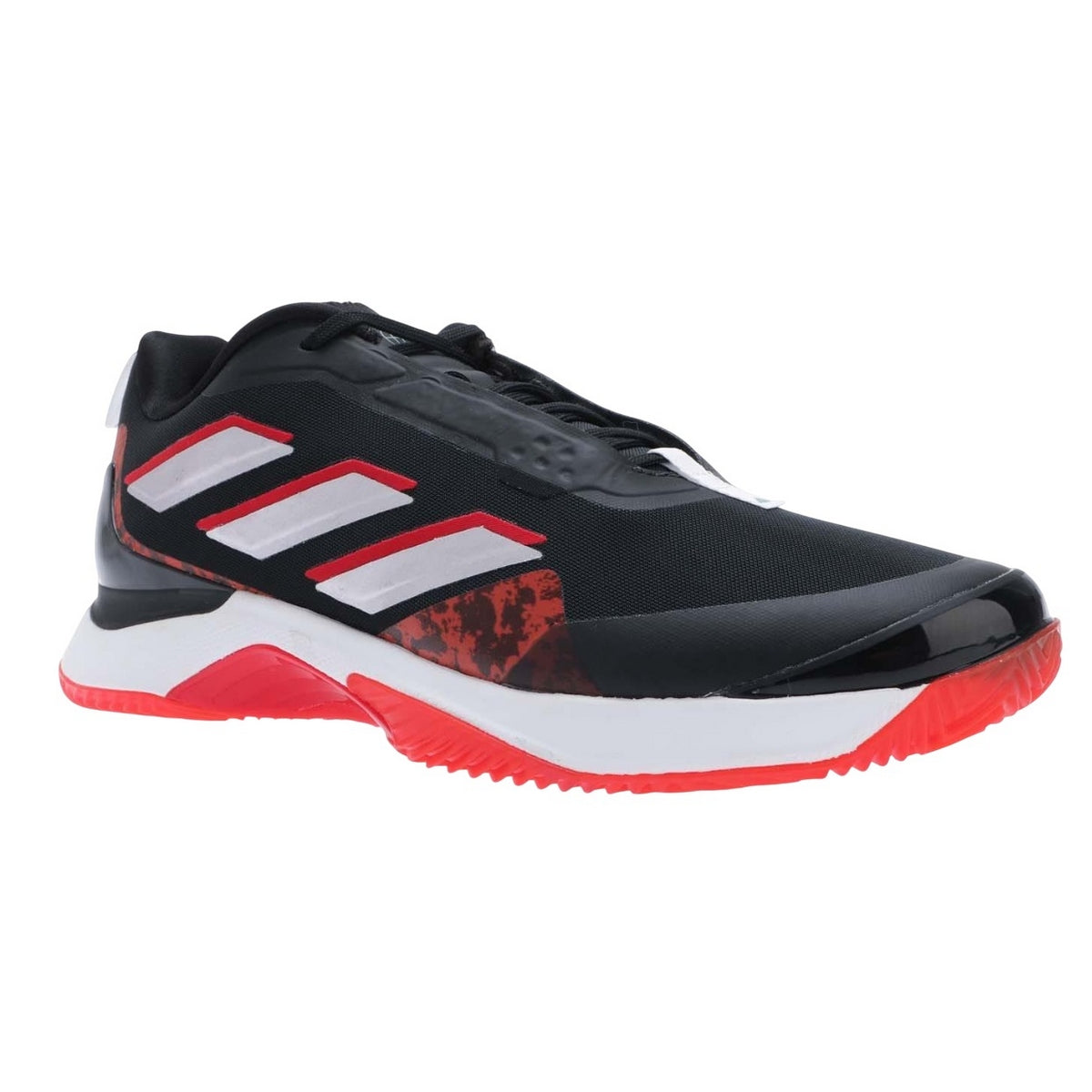 Black - Front - Adidas Womens-Ladies Avacourt Clay Bottom Tennis Shoes