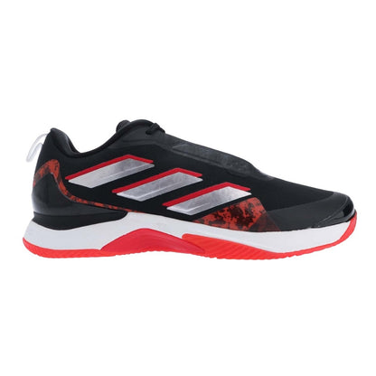 Black - Lifestyle - Adidas Womens-Ladies Avacourt Clay Bottom Tennis Shoes