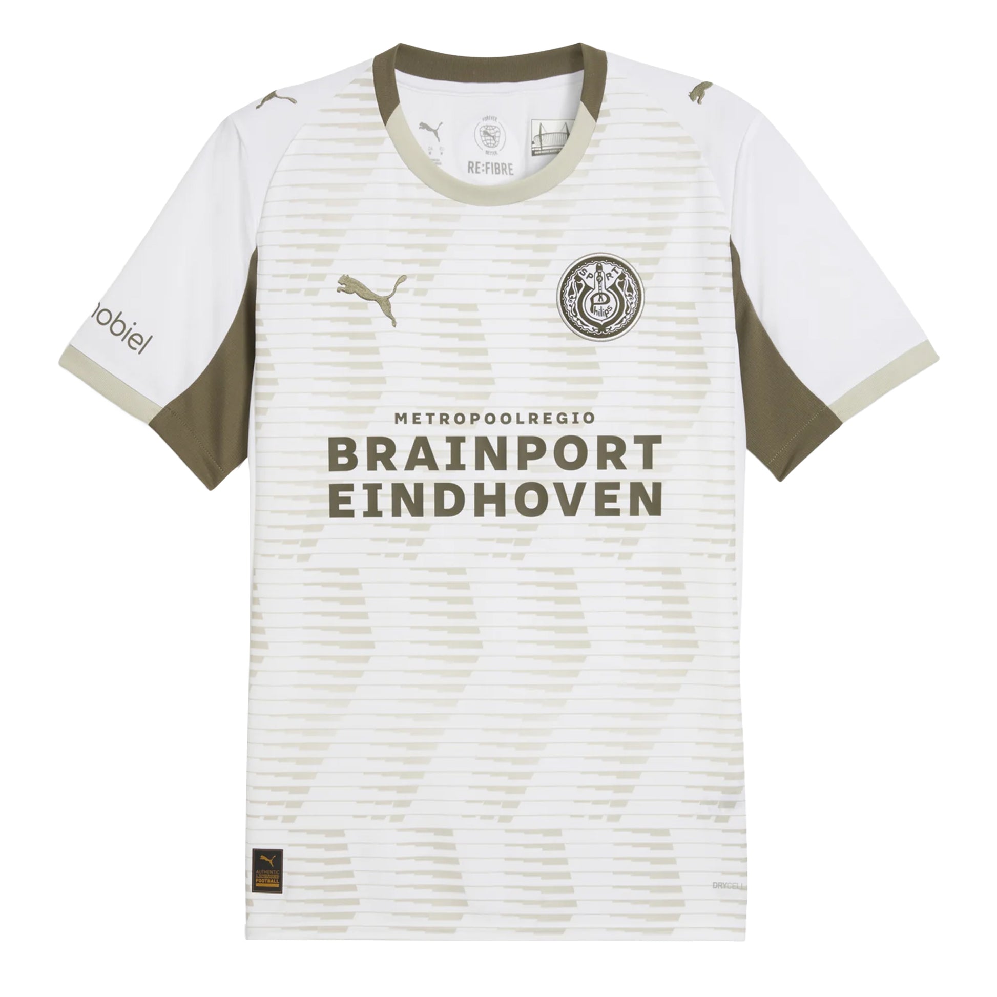 White-Dust - Front - PSV Eindhoven Childrens-Kids 25-26 Puma Third Jersey