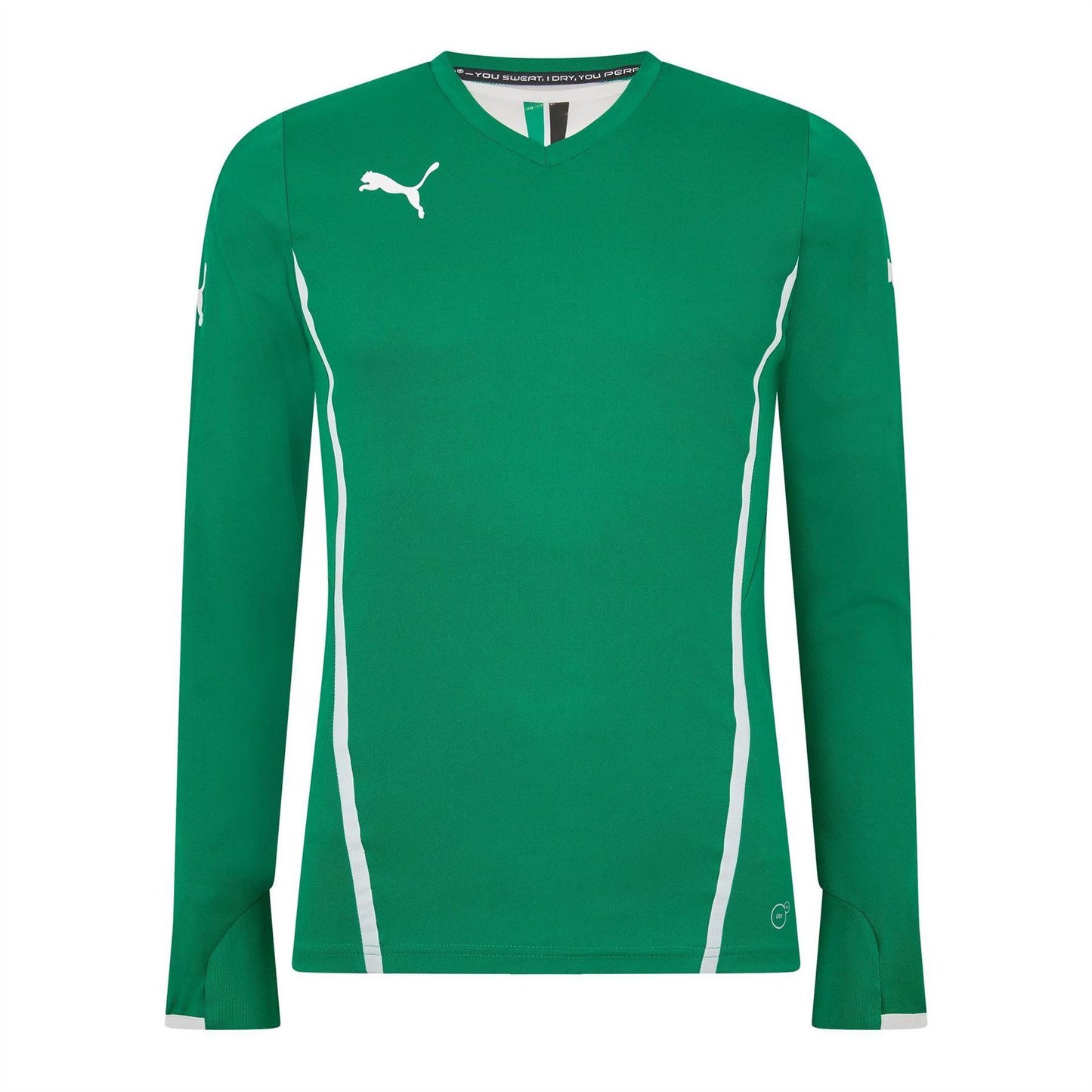 Green - Front - Puma Mens King Long-Sleeved Jersey