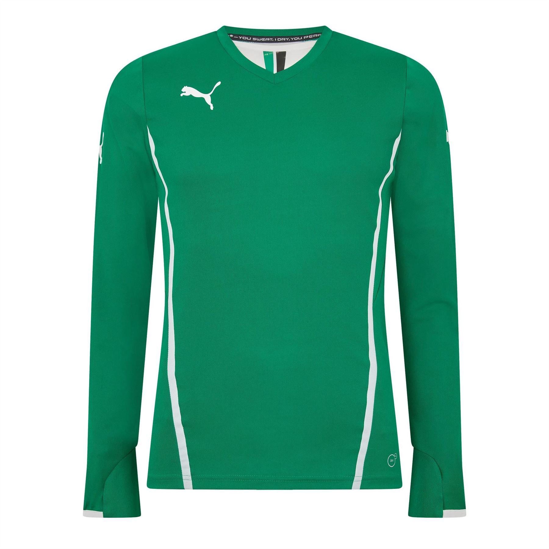 Green - Front - Puma Mens King Long-Sleeved Jersey