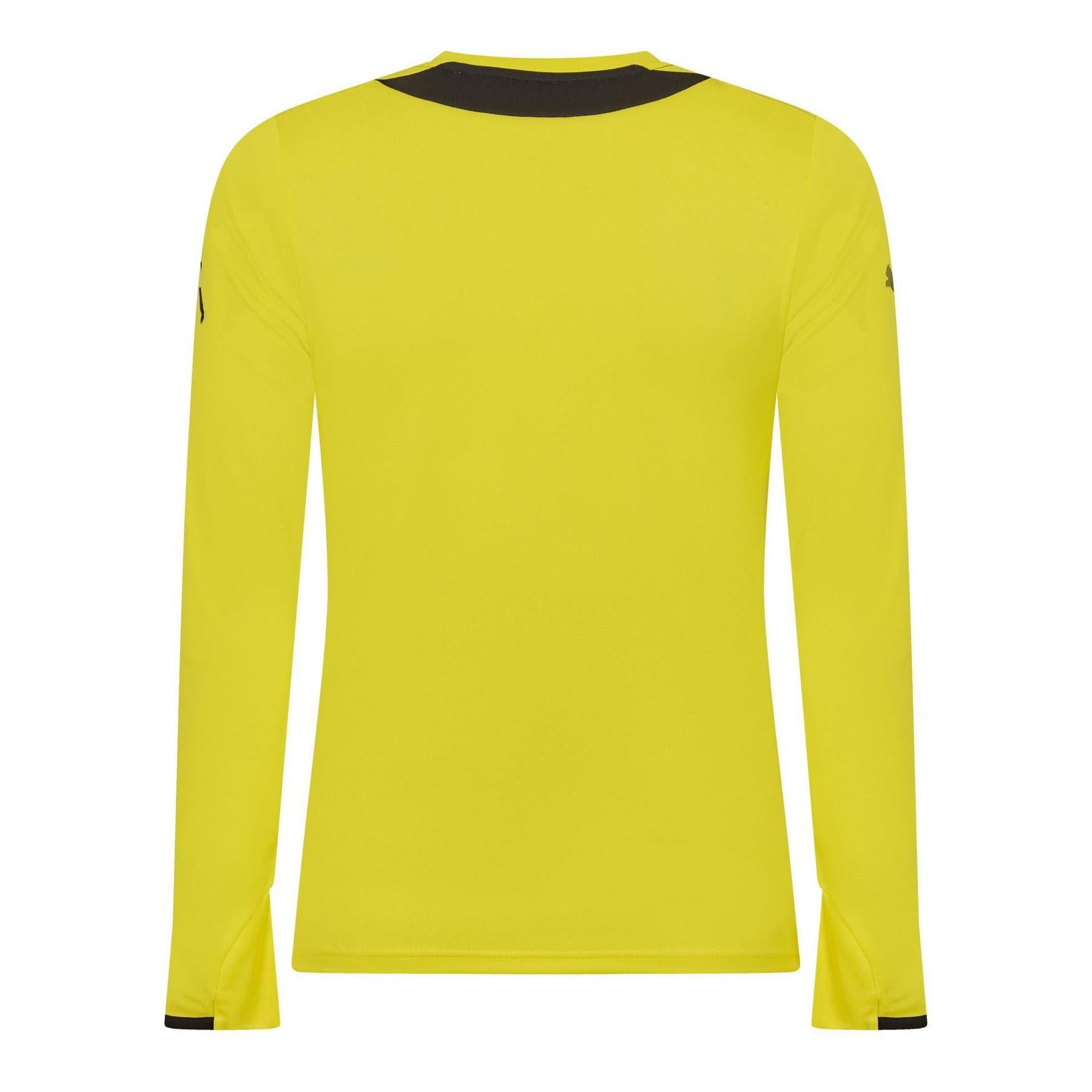 Yellow - Back - Puma Mens King Long-Sleeved Jersey